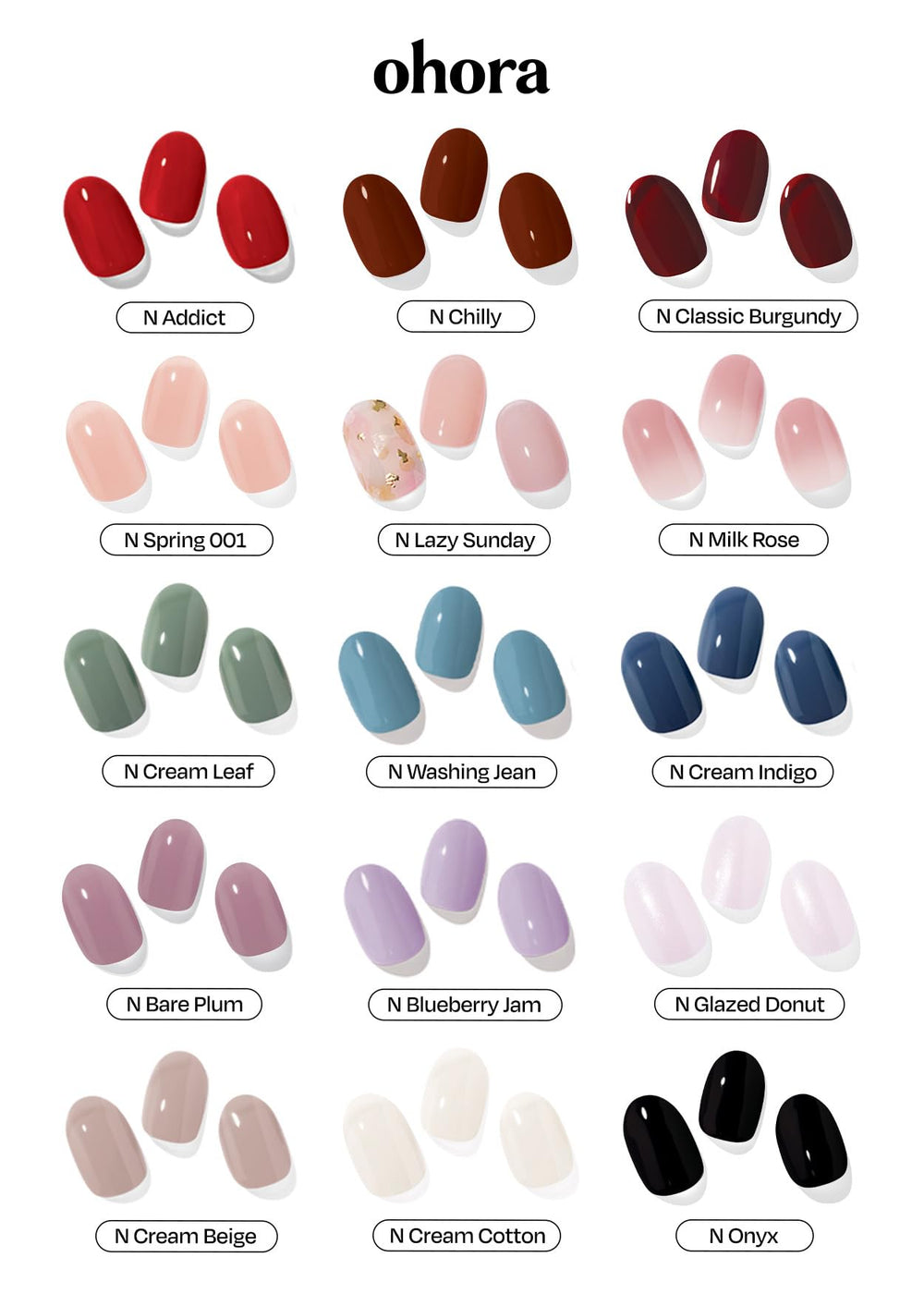 ohora removedor mini para quitar uñas con cuidado