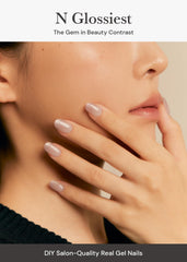 ohora tiras gel semicurado, aplicación rápida para manicura limpia.