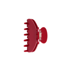 OideGuiing pinza cabello acetato rojo cereza para cabello fino, look vibrante