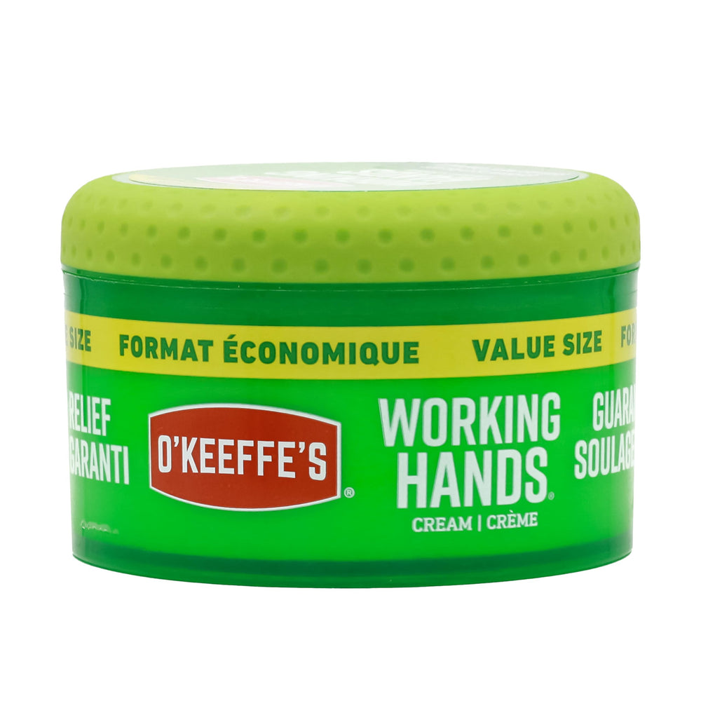 O'Keeffe's crema de manos, perfecta para ritual diario de cuidado.