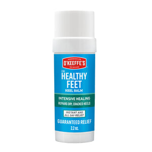 Bálsamo O'Keeffe's para Pies Saludables en envase 2.2 oz, hidratación profunda para talones secos.