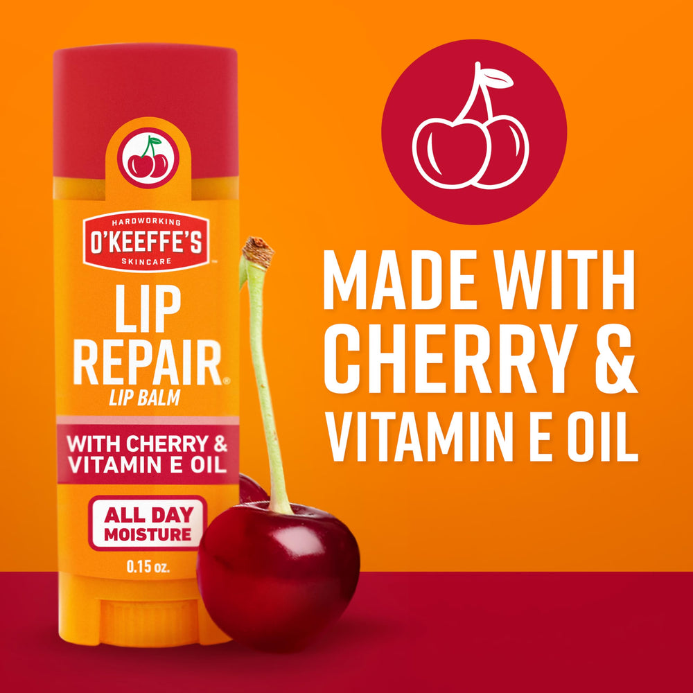 O'Keeffe's reparador de labios apto para pieles sensibles y diabéticos