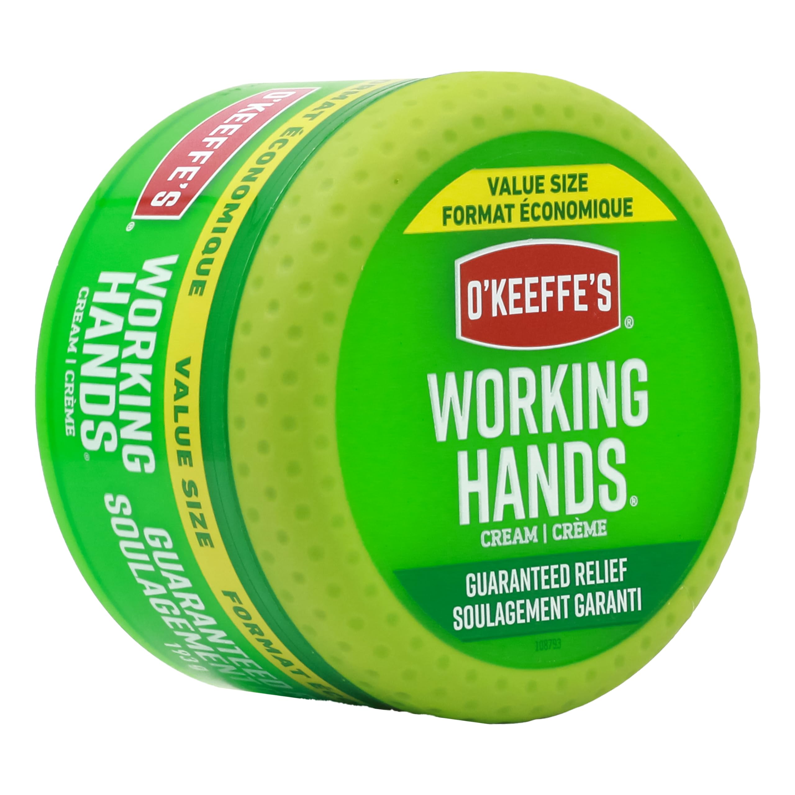 O'Keeffe's crema de manos para manos trabajadoras, hidrata y protege.