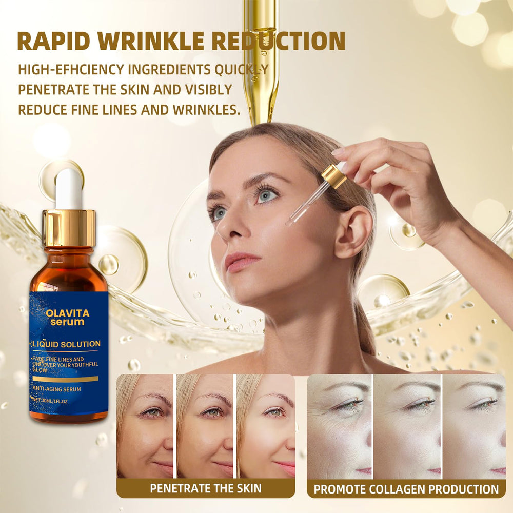 Olavita Serum mejora el tono y la firmeza de la piel.