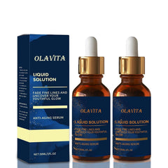 OLAVITA suero líquido antiedad en botella para iluminar la piel con Vitamina C