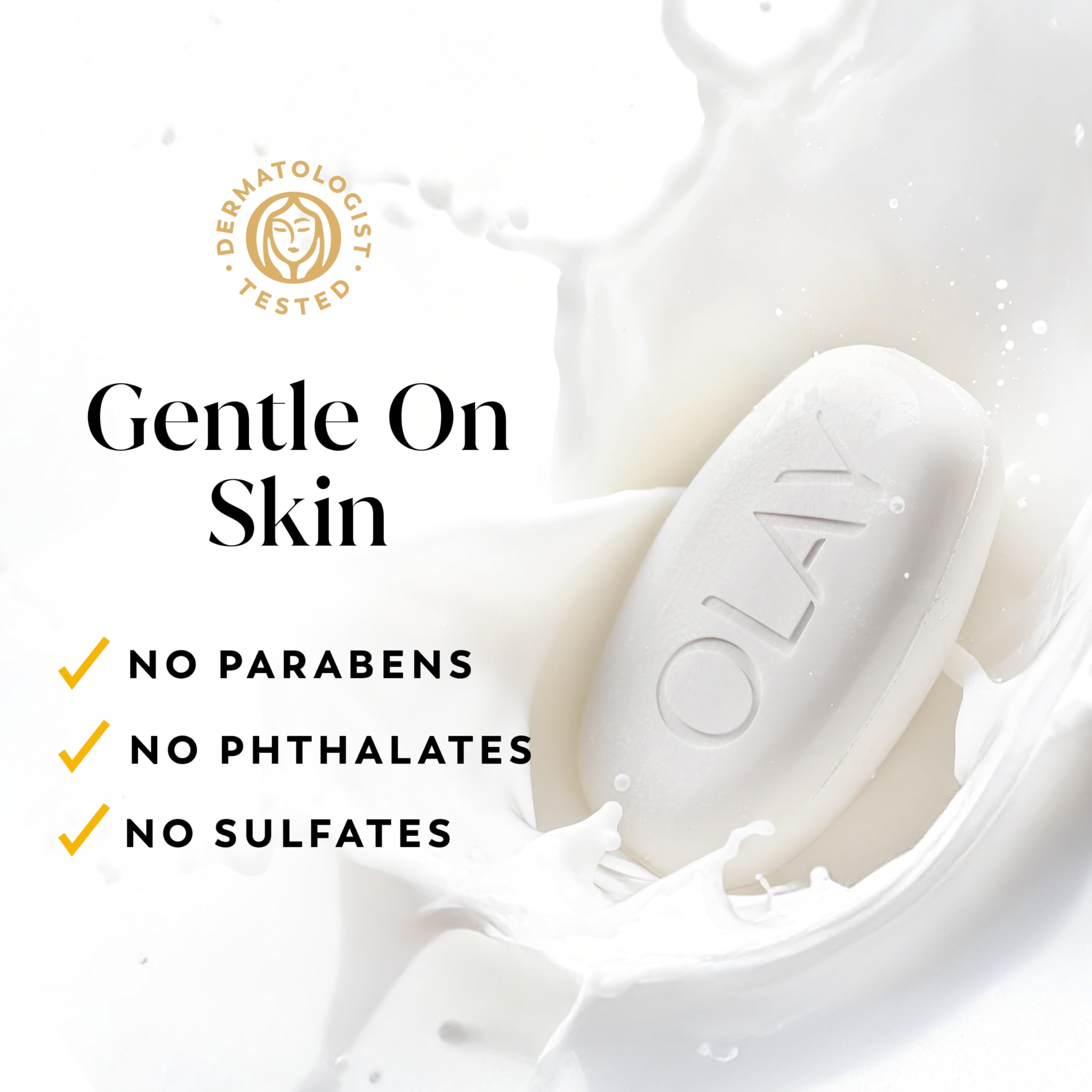 Aroma vainilla crema de la barra Olay durante la ducha