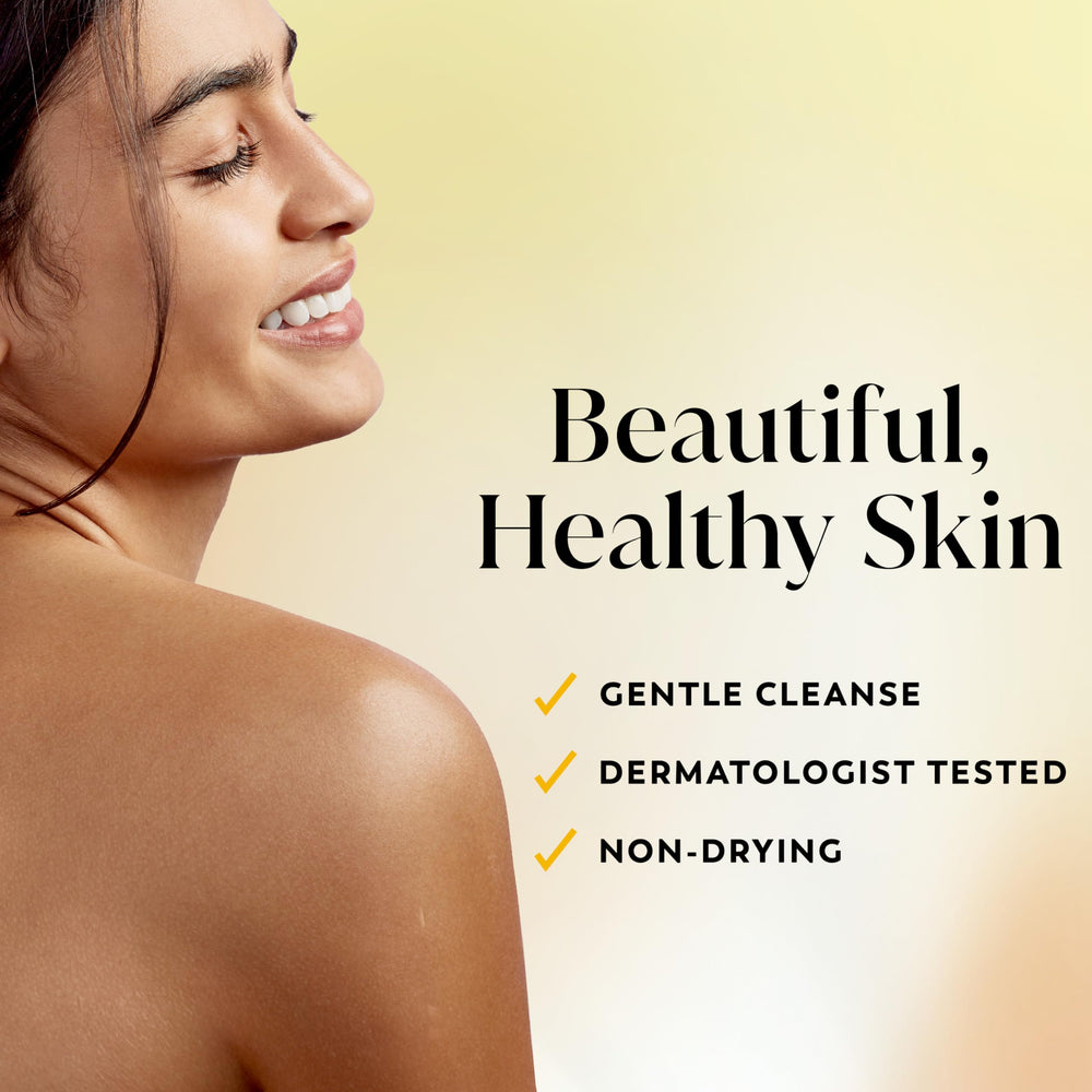 Textura cremosa de Olay para rostro y cuerpo durante la limpieza