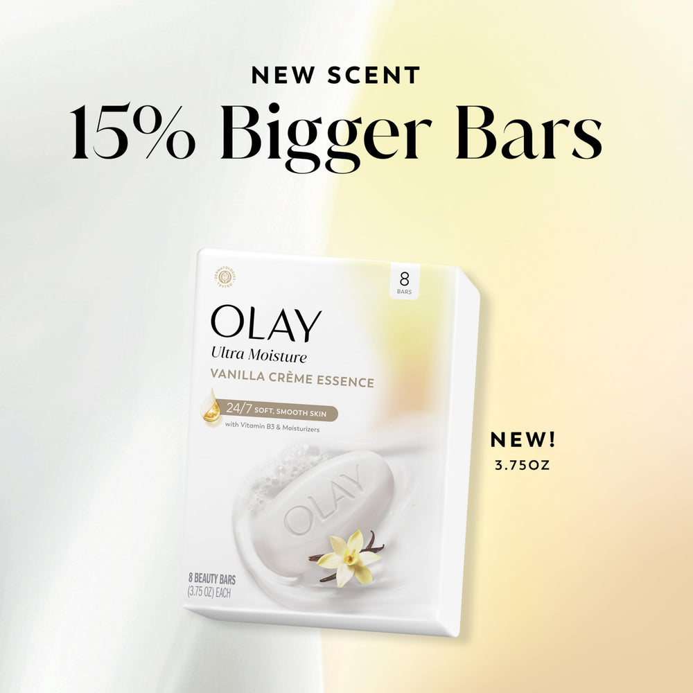 Textura lujosa y cremosa de Olay que deja la piel suave