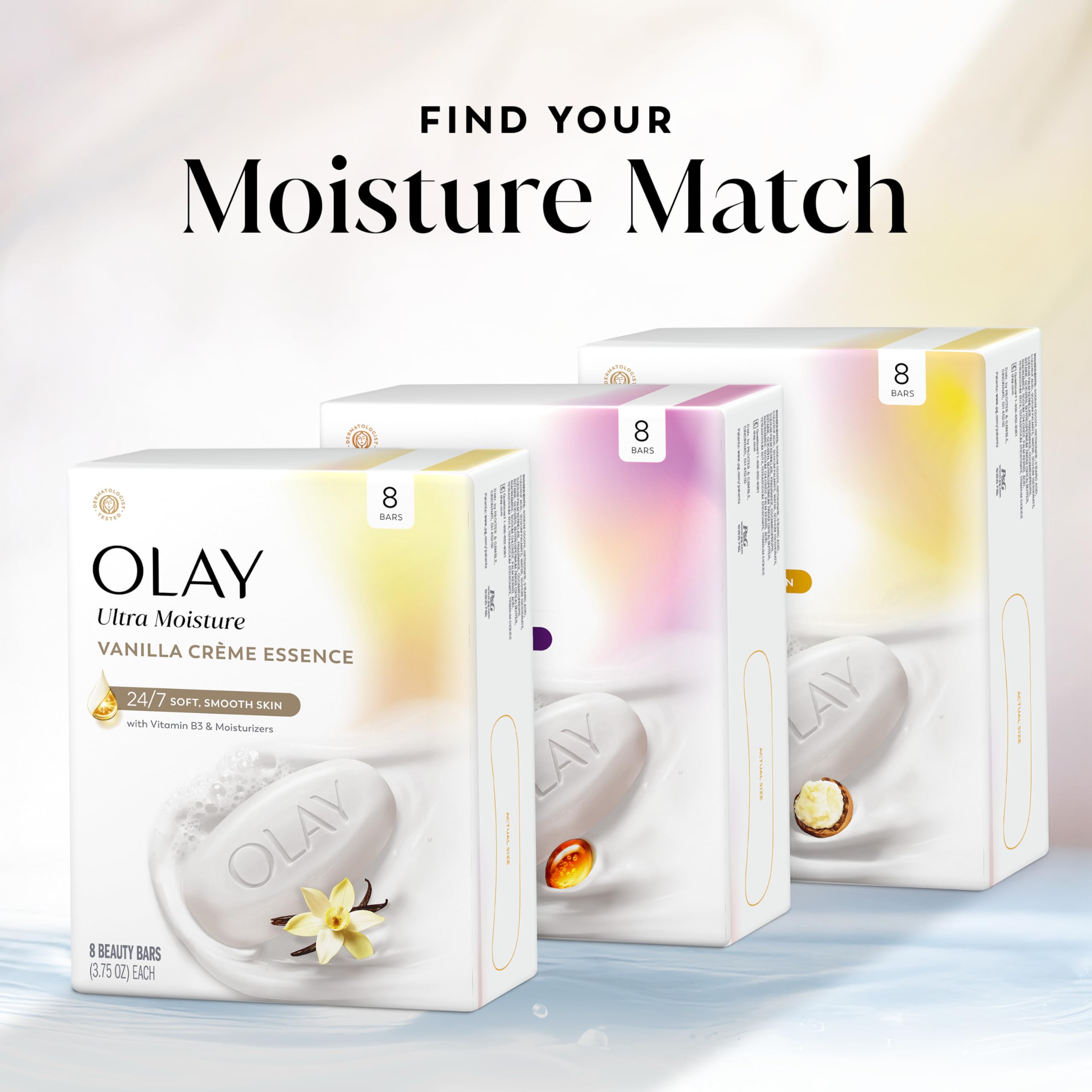 Experiencia diaria de uso con Olay para rostro y cuerpo