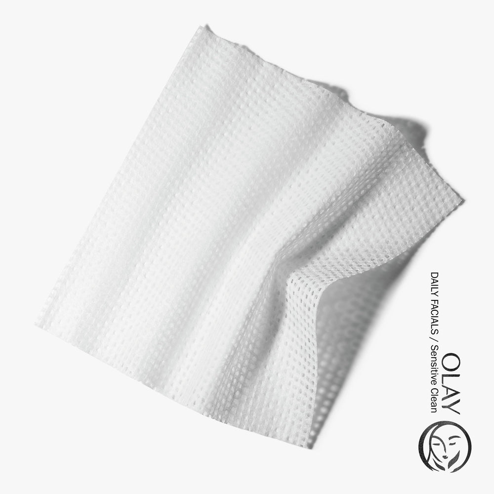 OLAY Daily Gentle Clean: toallas activadas por agua para una limpieza suave.