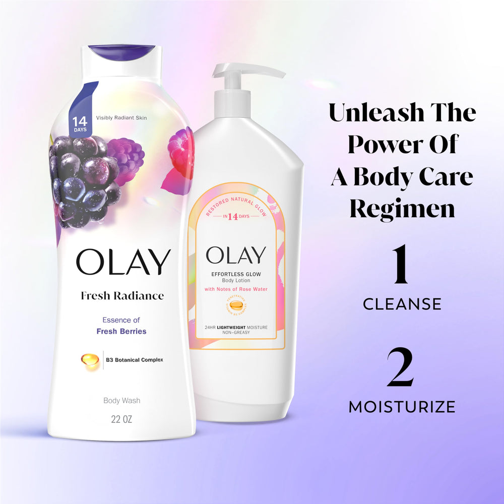 Olay Fresh Radiance control suave de la grasa para piel fresca.