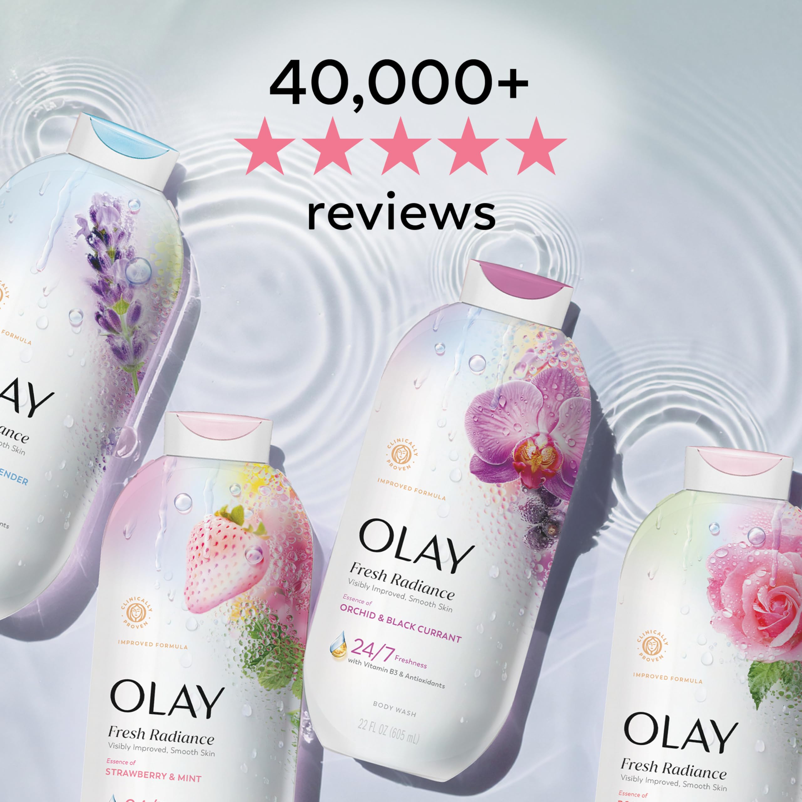 Olay Fresh Radiance ingredientes a base de plantas limpieza suave