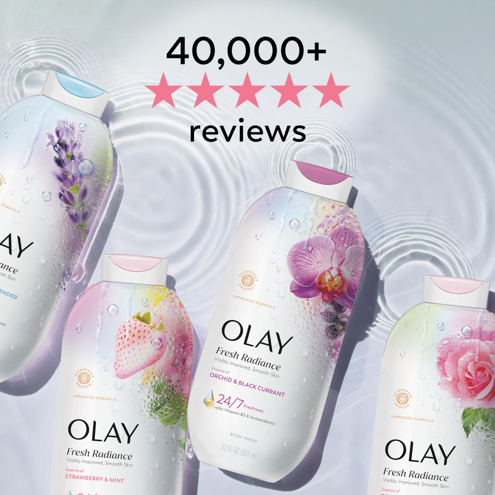 Olay Fresh Radiance ingredientes a base de plantas limpieza suave