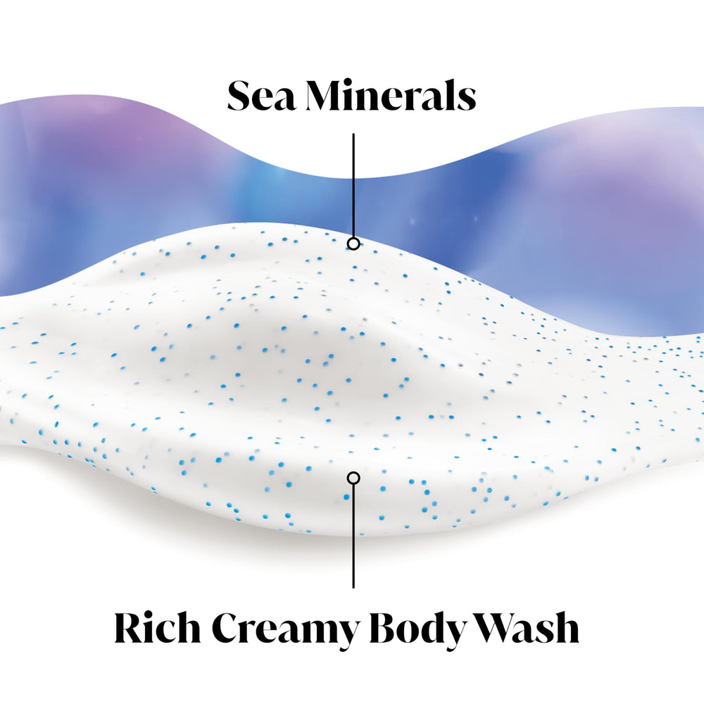 Gránulos exfoliantes de Olay que limpian suavemente la piel.