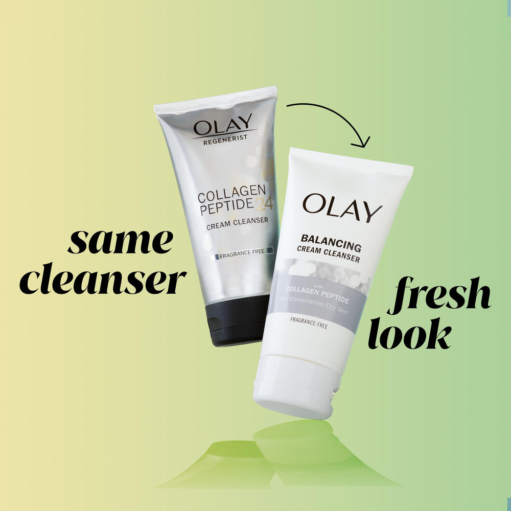 Olay Regenerist Collagen Peptide 24: secado con toalla para un acabado suave.