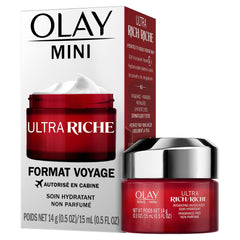 Ingredientes Vitamin B3+ Péptidos en Olay Regenerist Ultra Rich para una piel visiblemente renovada.