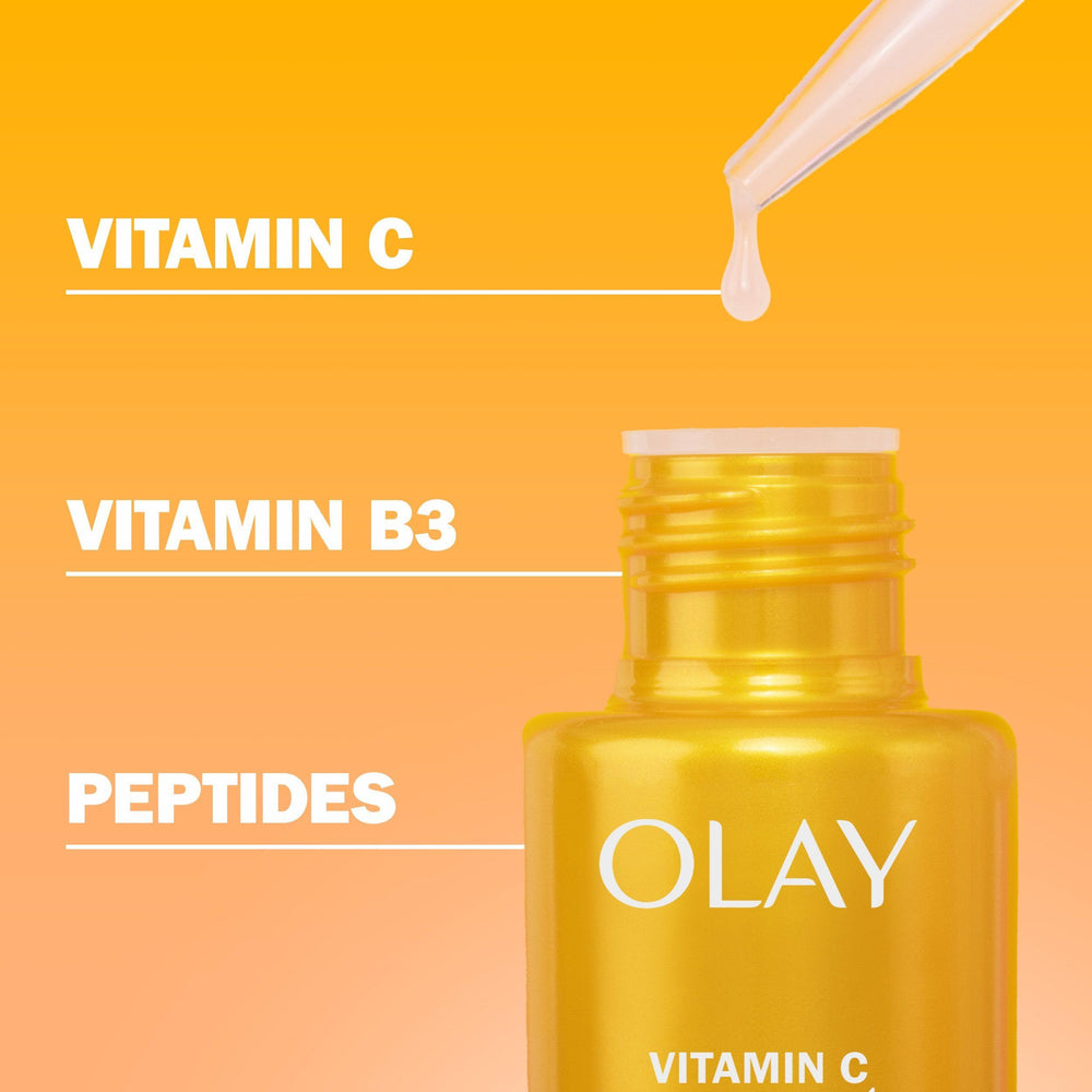 Olay Serum Vitamina C y Péptidos: aroma cítrico agradable para despertar la piel