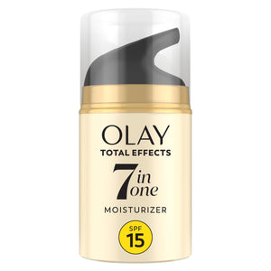 OLAY Total Effects 7-en-1 crema dia con SPF 15 para hidratación diaria sin fragancia