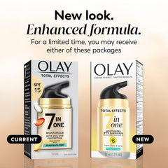 OLAY Total Effects 7-en-1 textura ligera y absorción rápida para piel suave