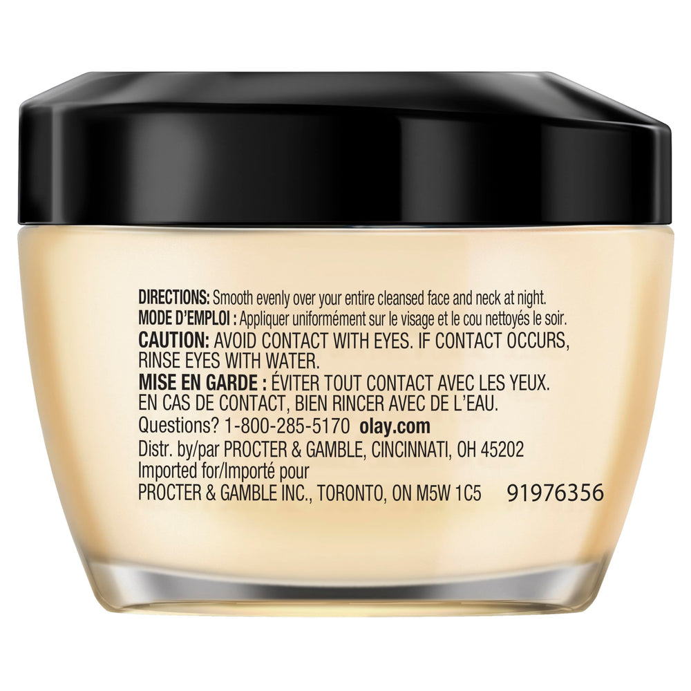Olay Total Effects crema piel más suave al despertar.