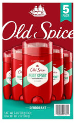 Old Spice Alta Resistencia Puro Deporte: barra en caja, aroma fresco