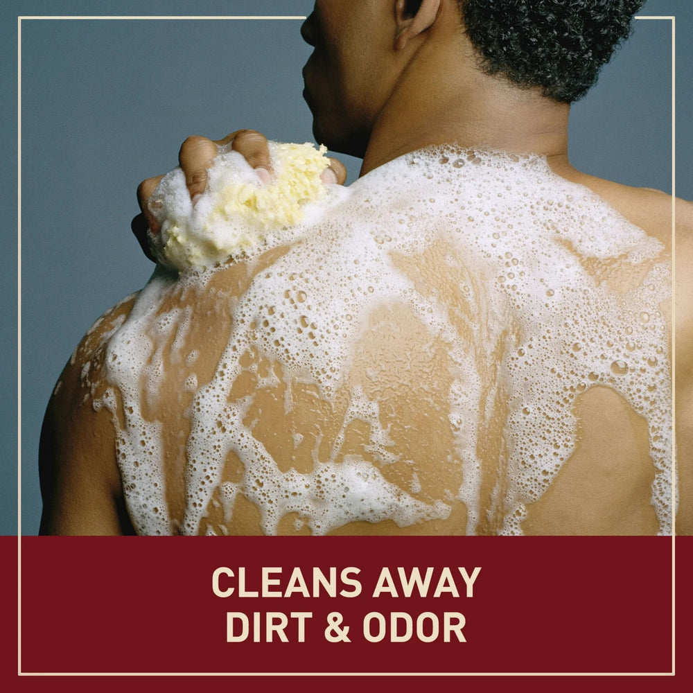 Old Spice espuma cremosa que aporta frescura durante la ducha.