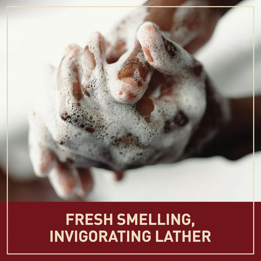 Old Spice ofrece limpieza profunda para piel suave tras la ducha.