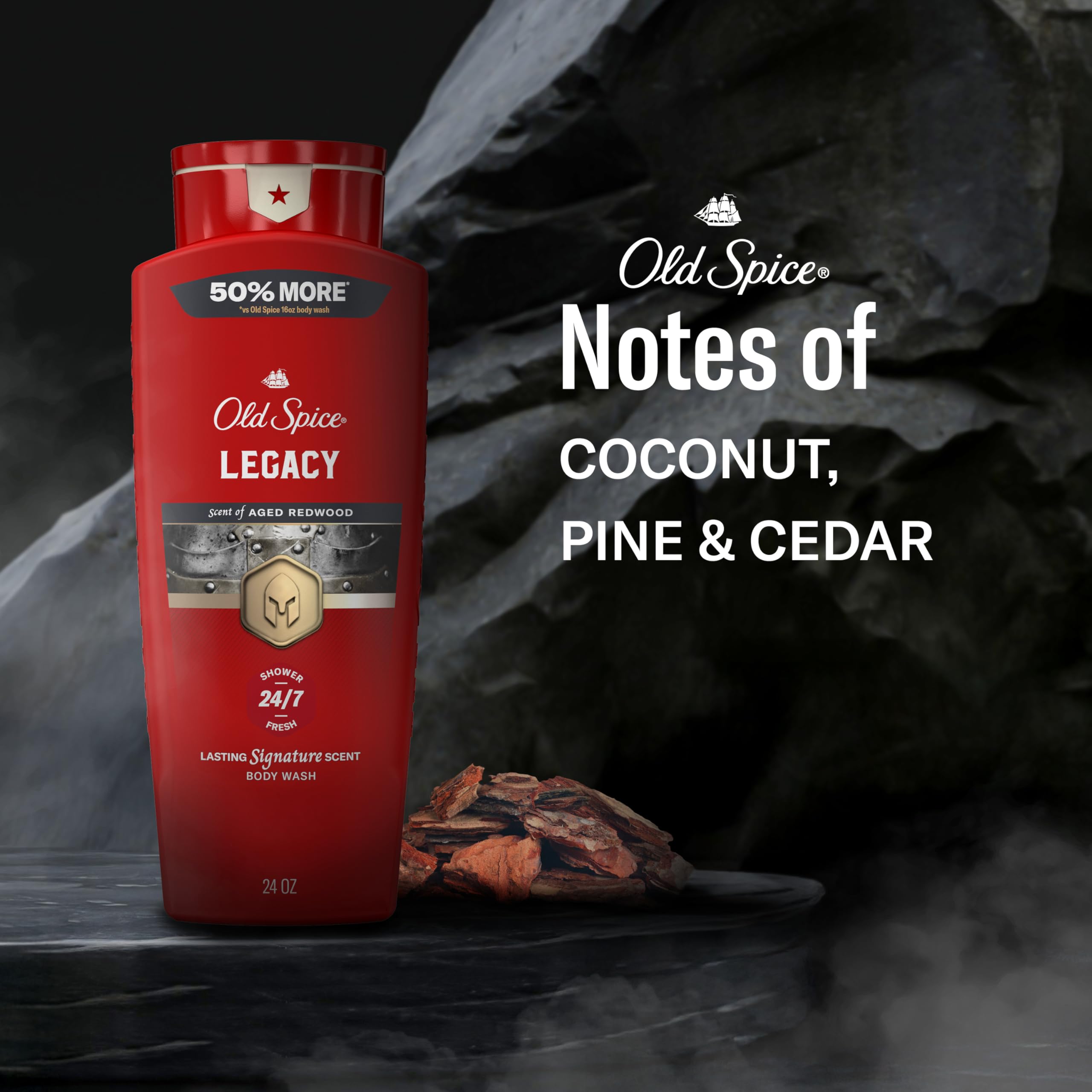 Old Spice Colección Roja: aroma coco que refresca la piel.