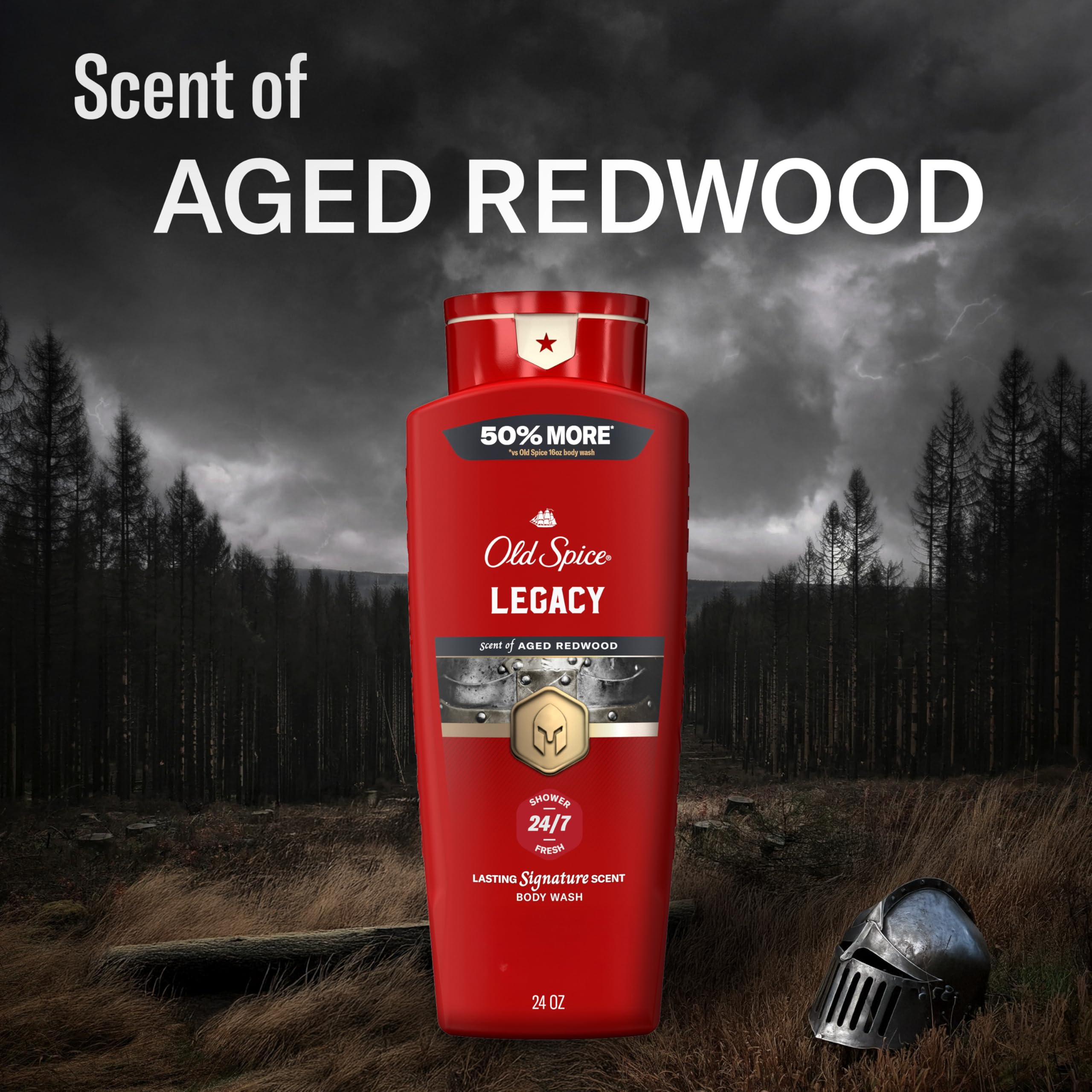Old Spice Colección Roja: uso diario fácil para rutina rápida de cuidado.