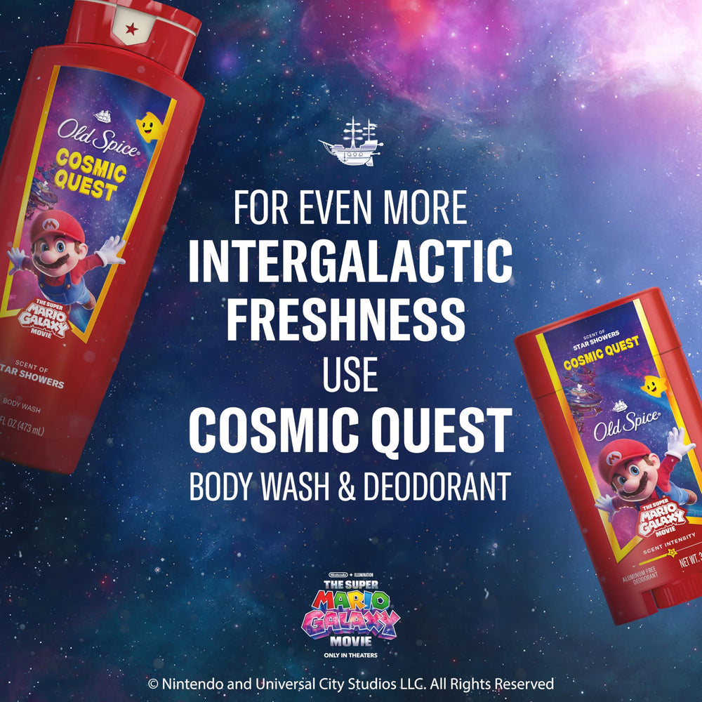 Uso diario de Cosmic Quest en cuerpo y rostro.