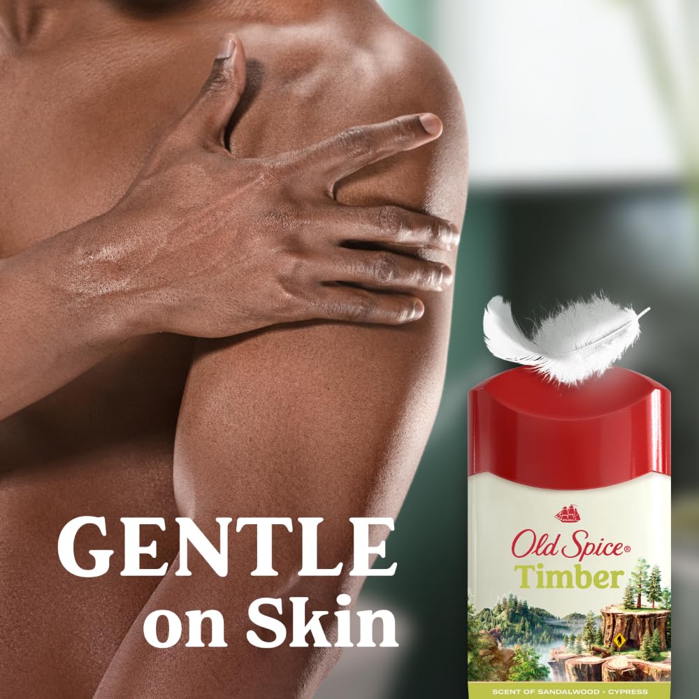 Fórmula con acondicionadores para la piel en Old Spice Dry Feel.