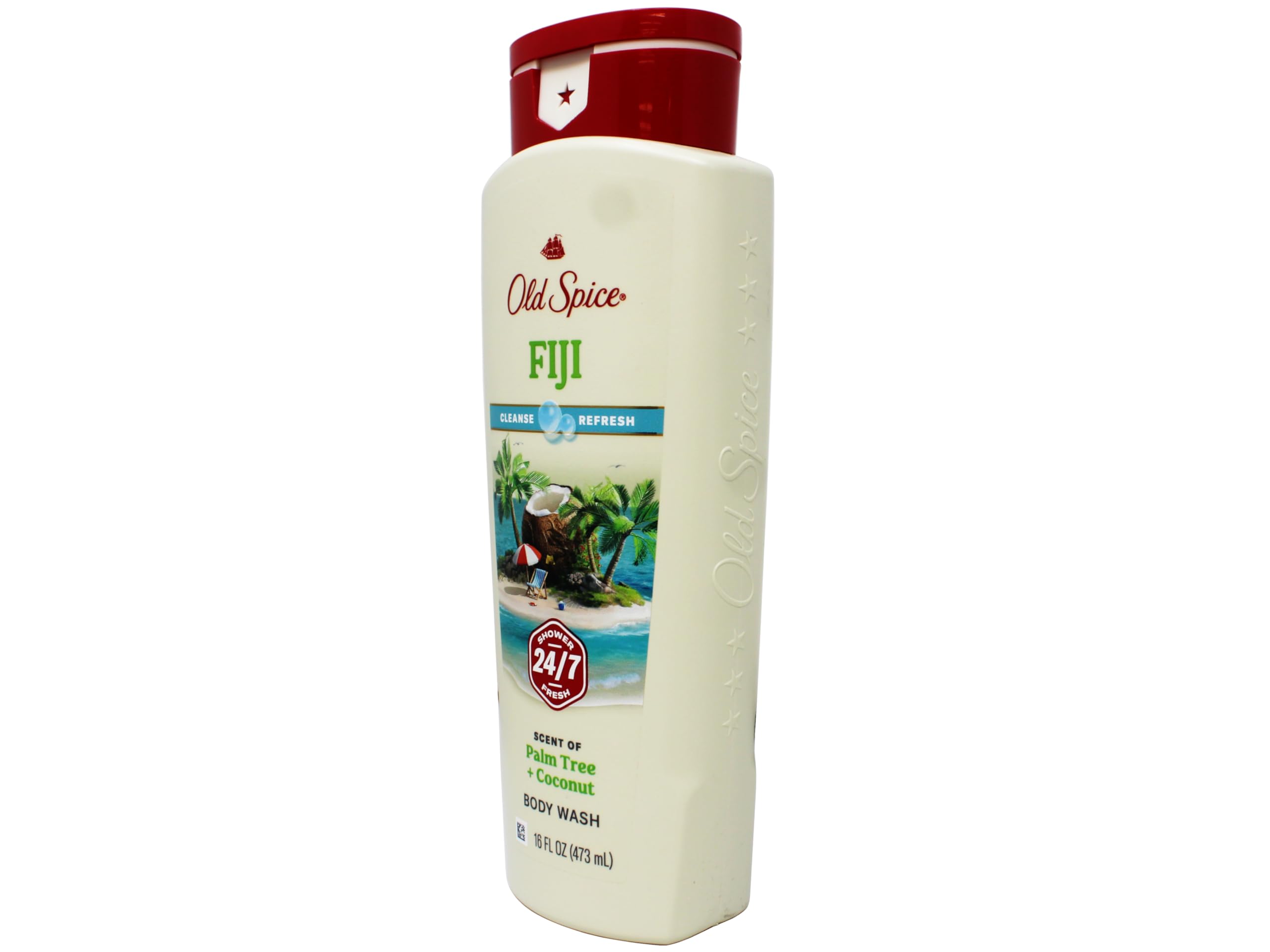 Presentación en pack de tres Old Spice Fiji para conveniencia