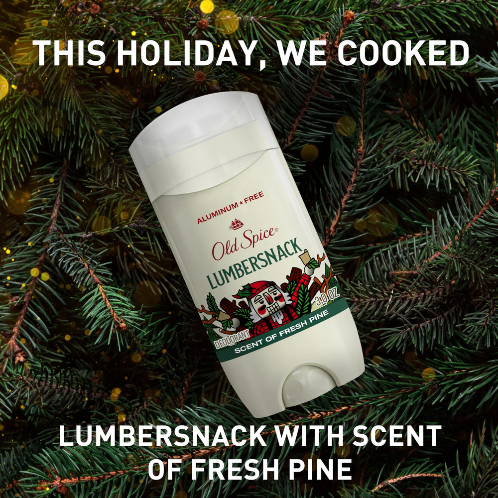 Old Spice Holidude fragancia Menta Nieve, refrescante y vigorizante.