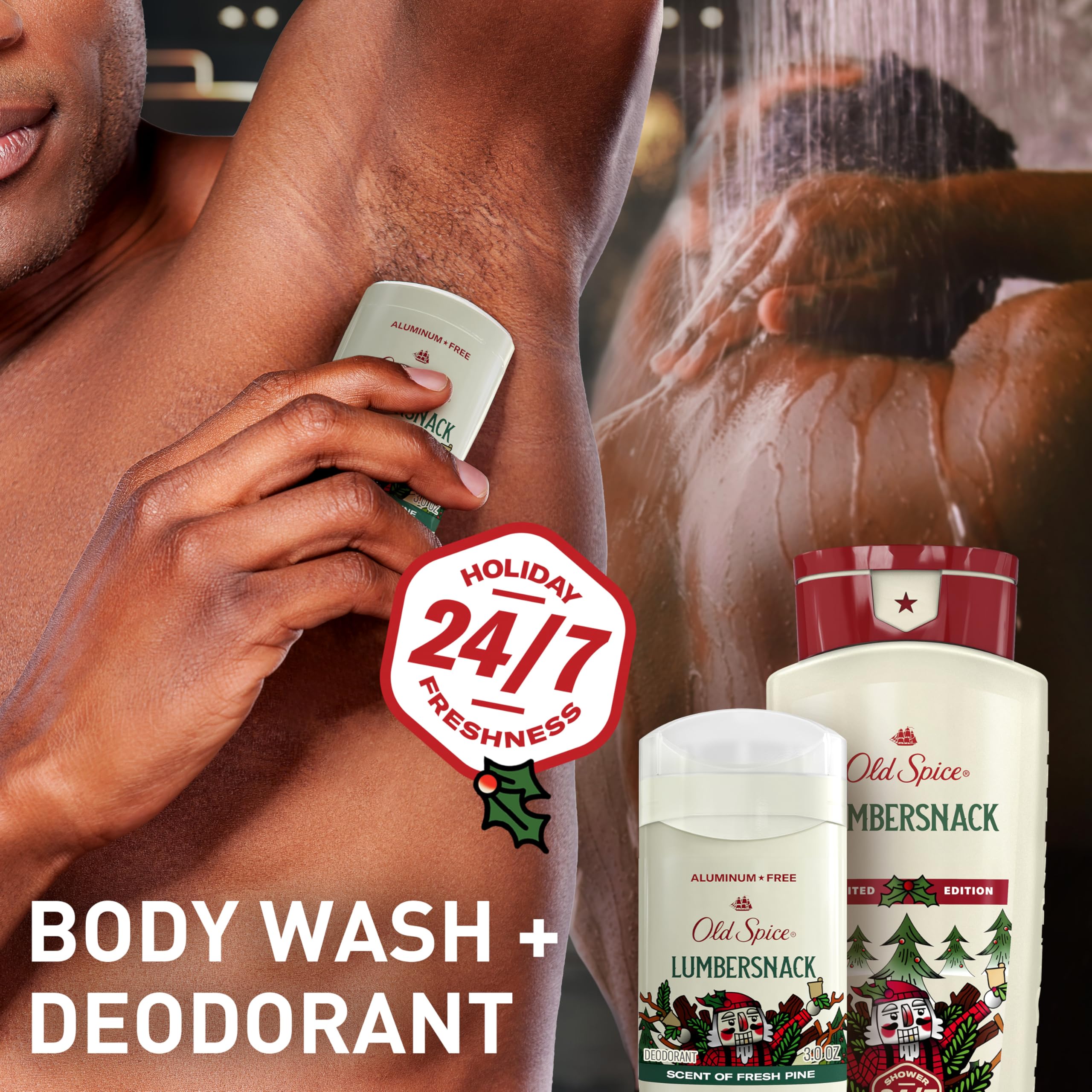 Old Spice Holidude Jacked Frost: mentolación fresca para días fríos.