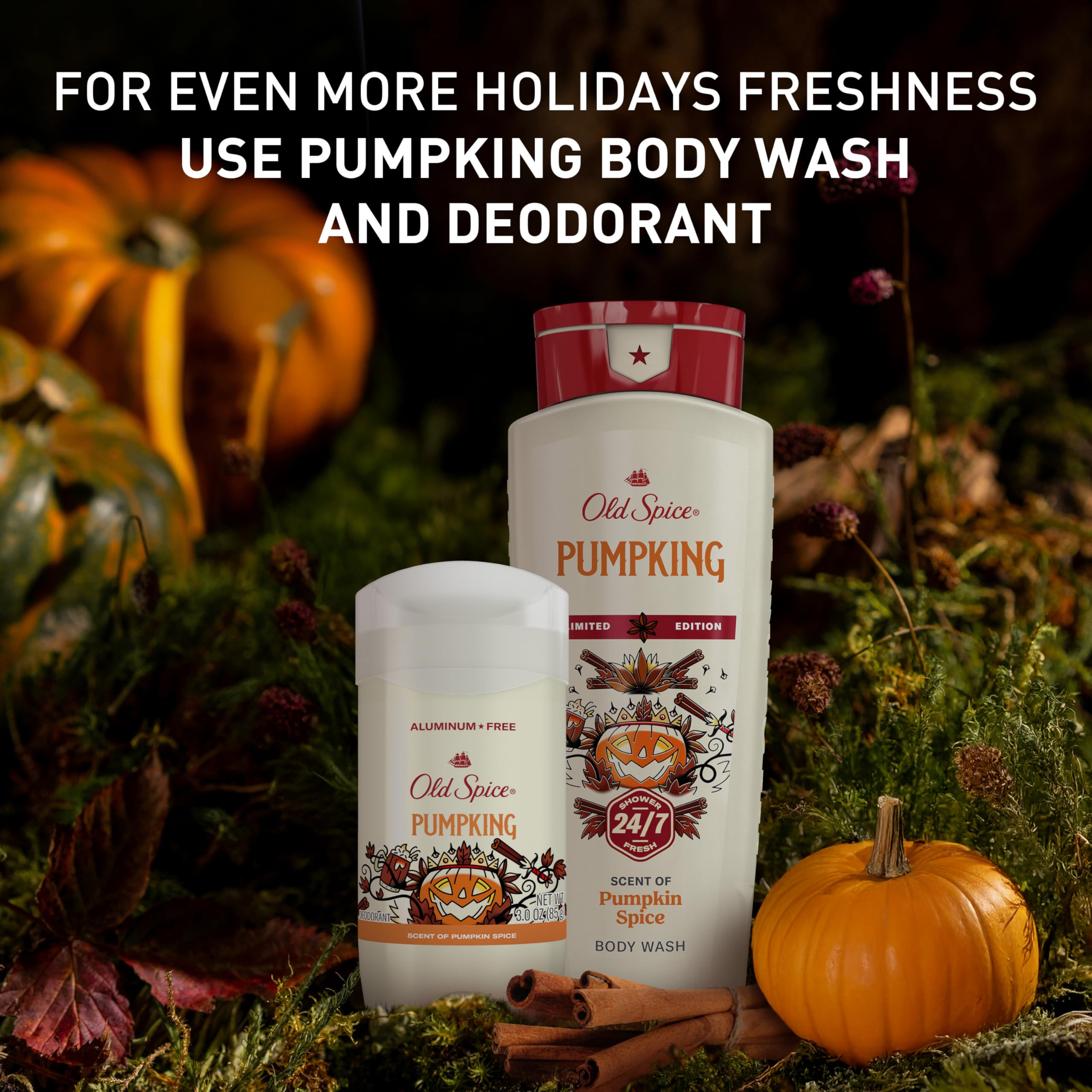 Old Spice Holidude Jacked Frost gel ducha, frescor helado para la ducha.