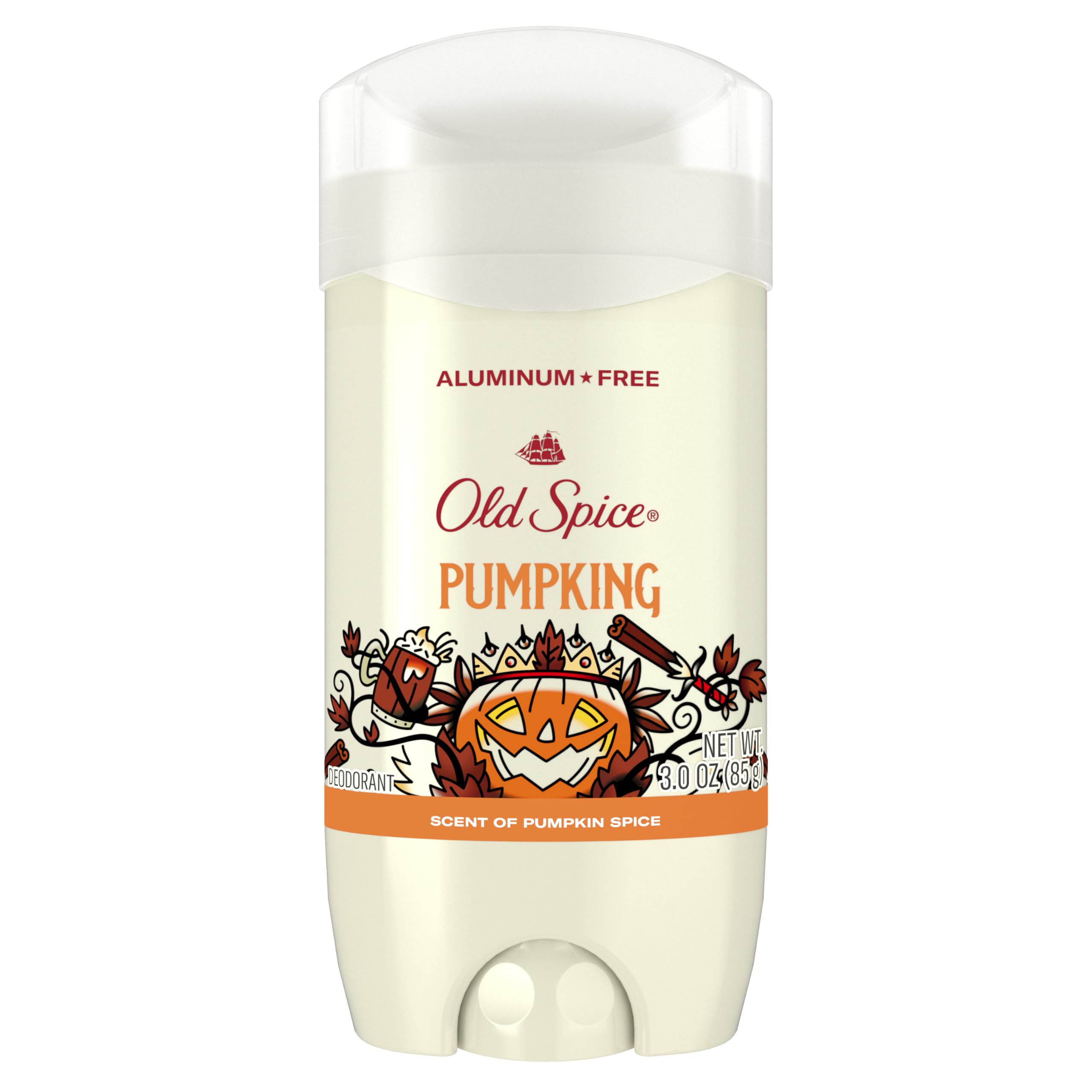 Old Spice Holidude PumpKing desodorante, frescura diaria y protección duradera.