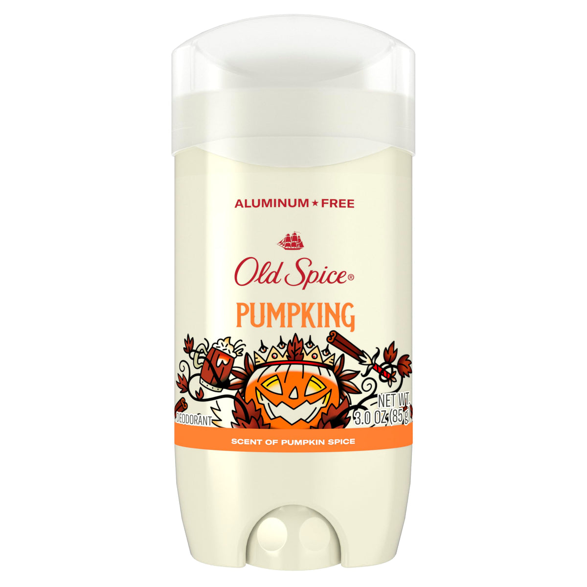 Old Spice Holidude PumpKing desodorante, frescura diaria y protección duradera.