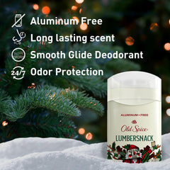 Old Spice Holidude Snickerdudel desodorante, aroma festivo para ocasiones especiales.