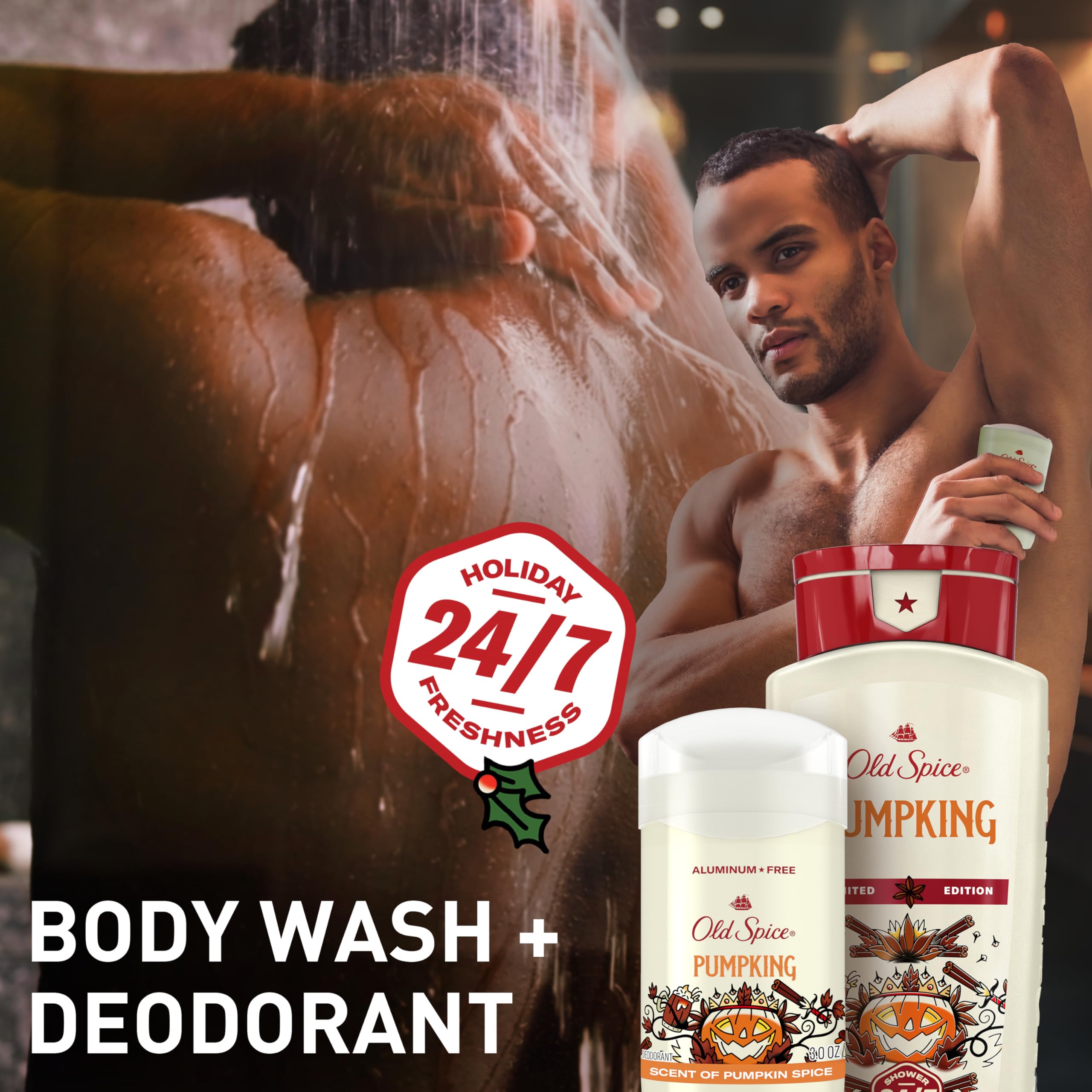 Old Spice Holidude Snickerdudel desodorante, notas cálidas y reconfortantes.