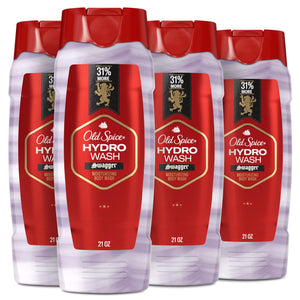 Old Spice Hydro Wash: botella elegante para la ducha diaria con hidratación suave