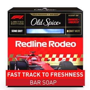 Old Spice Jabon en Barra con textura de grano para exfoliar ligeramente en la ducha