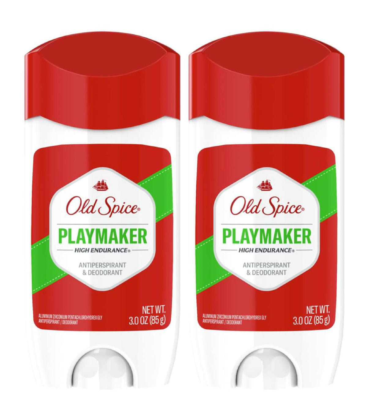 Old Spice Playmaker desodorante invisible en paquete doble para uso diario