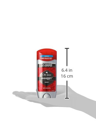 Caja de Old Spice Red Collection con diseño moderno y compacto.