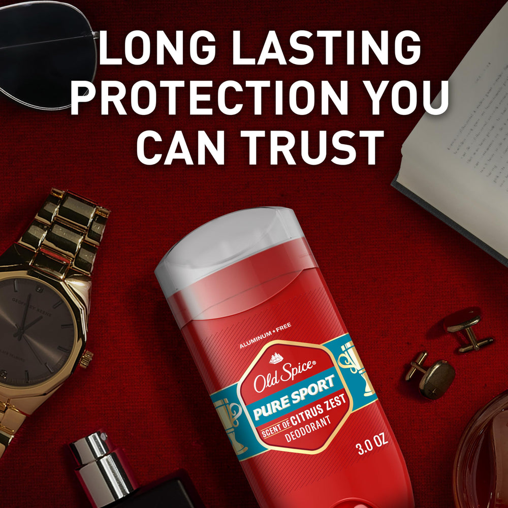 Envase de Old Spice Red Collection con diseño distintivo y aroma intenso.
