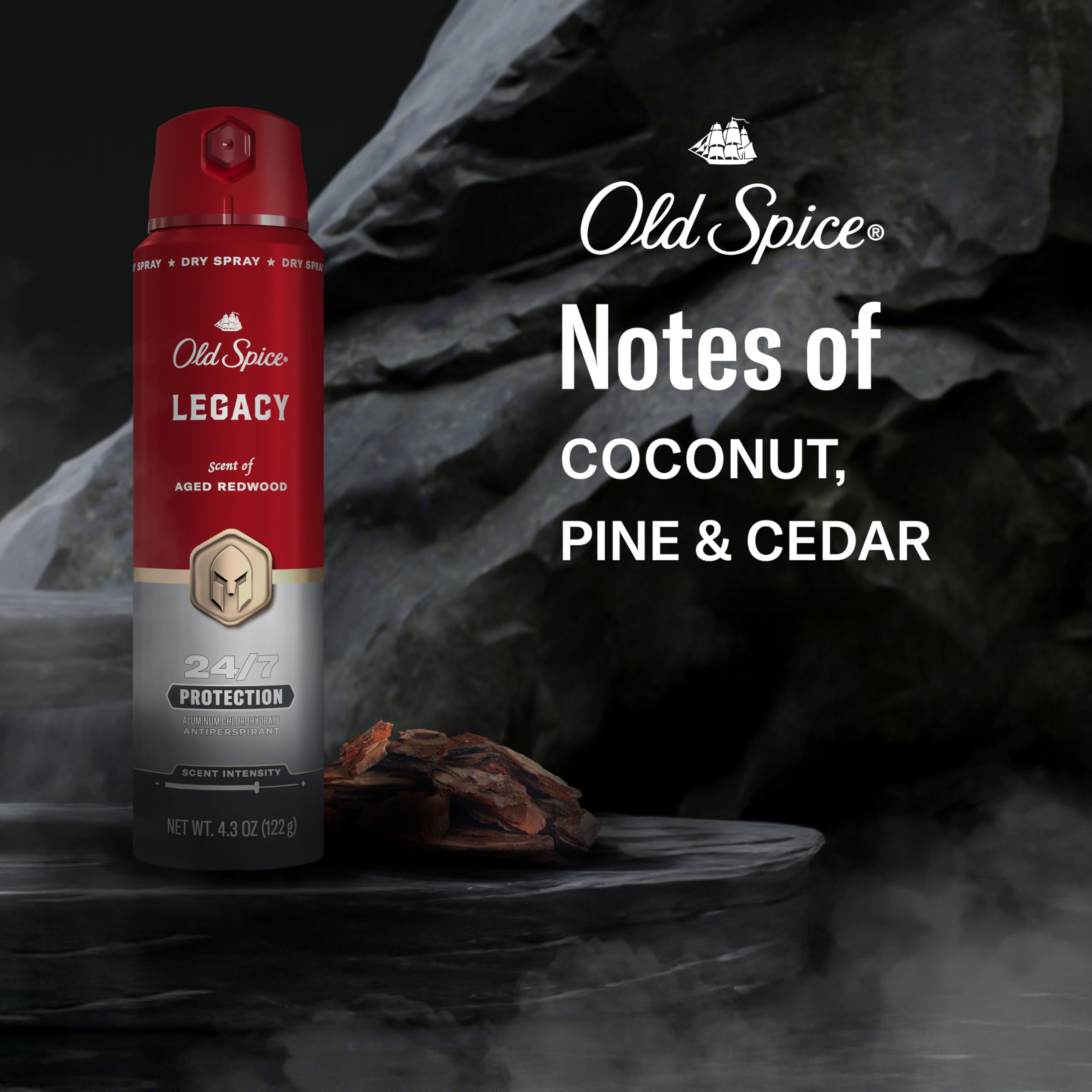 Frescura duradera con la colección roja de Old Spice.