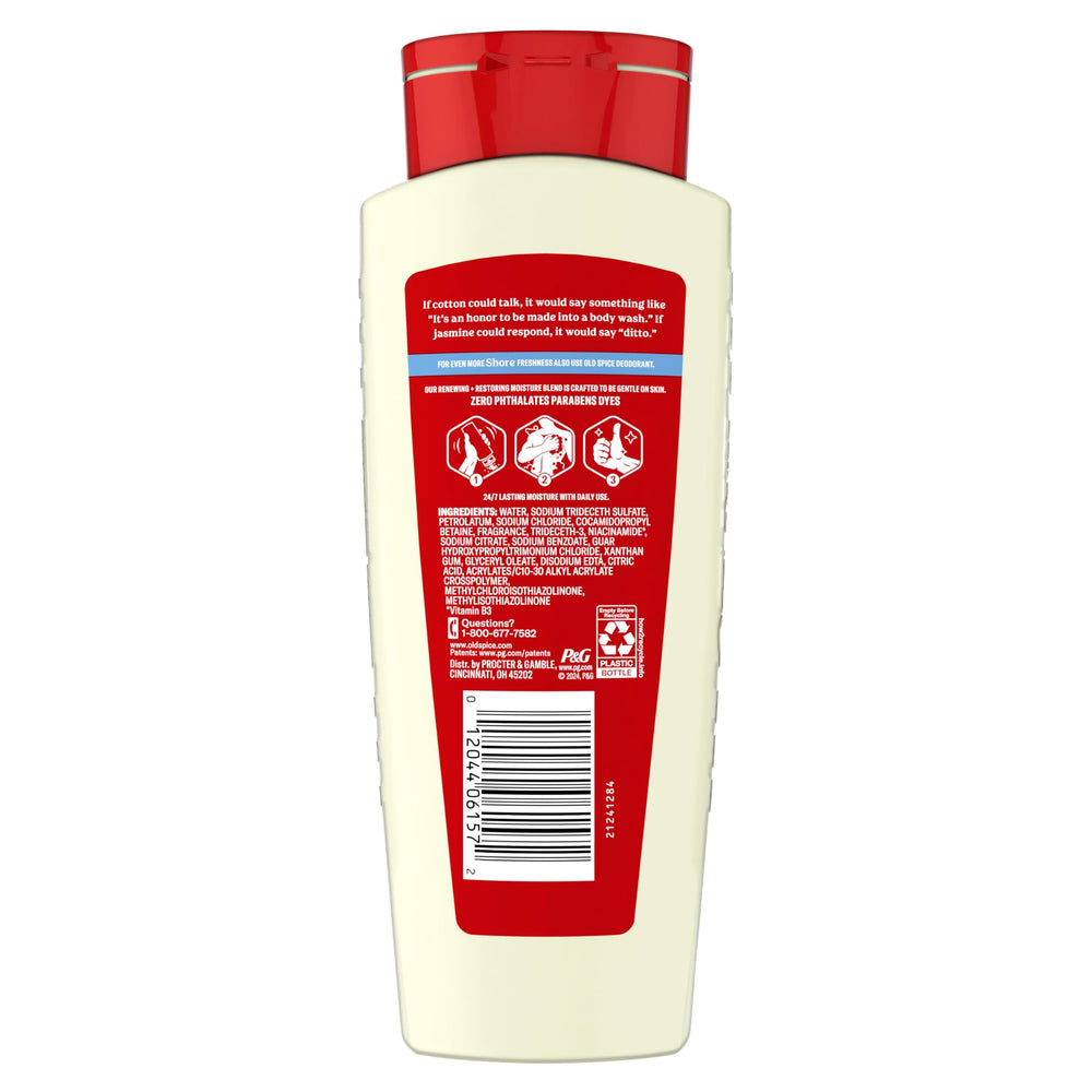 Old Spice ritual matinal con ducha refrescante para empezar el día.