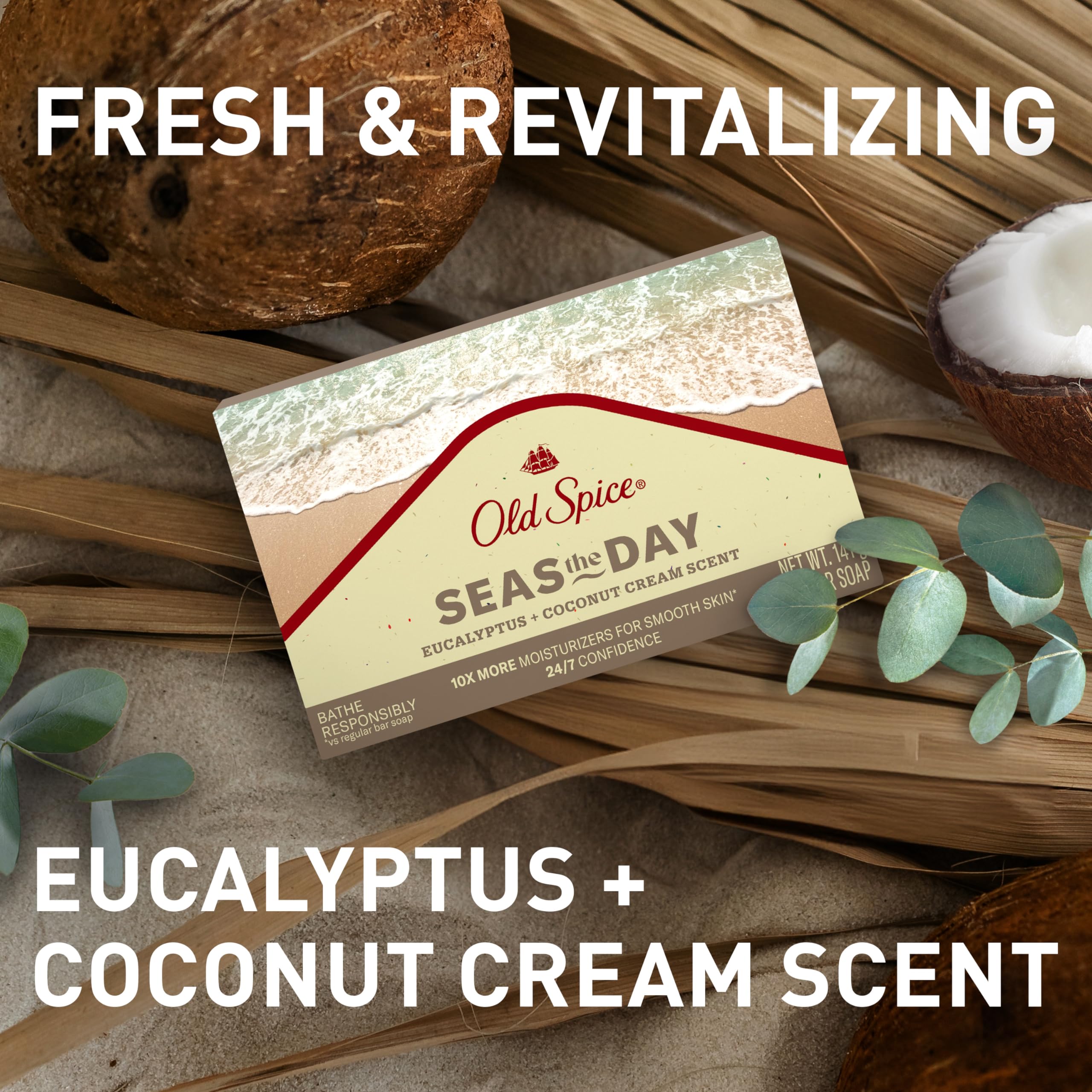 Old Spice Seas the Day, caja de empaque para hogar o regalo