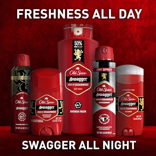 Old Spice Swagger, fragancia que permanece en el día.