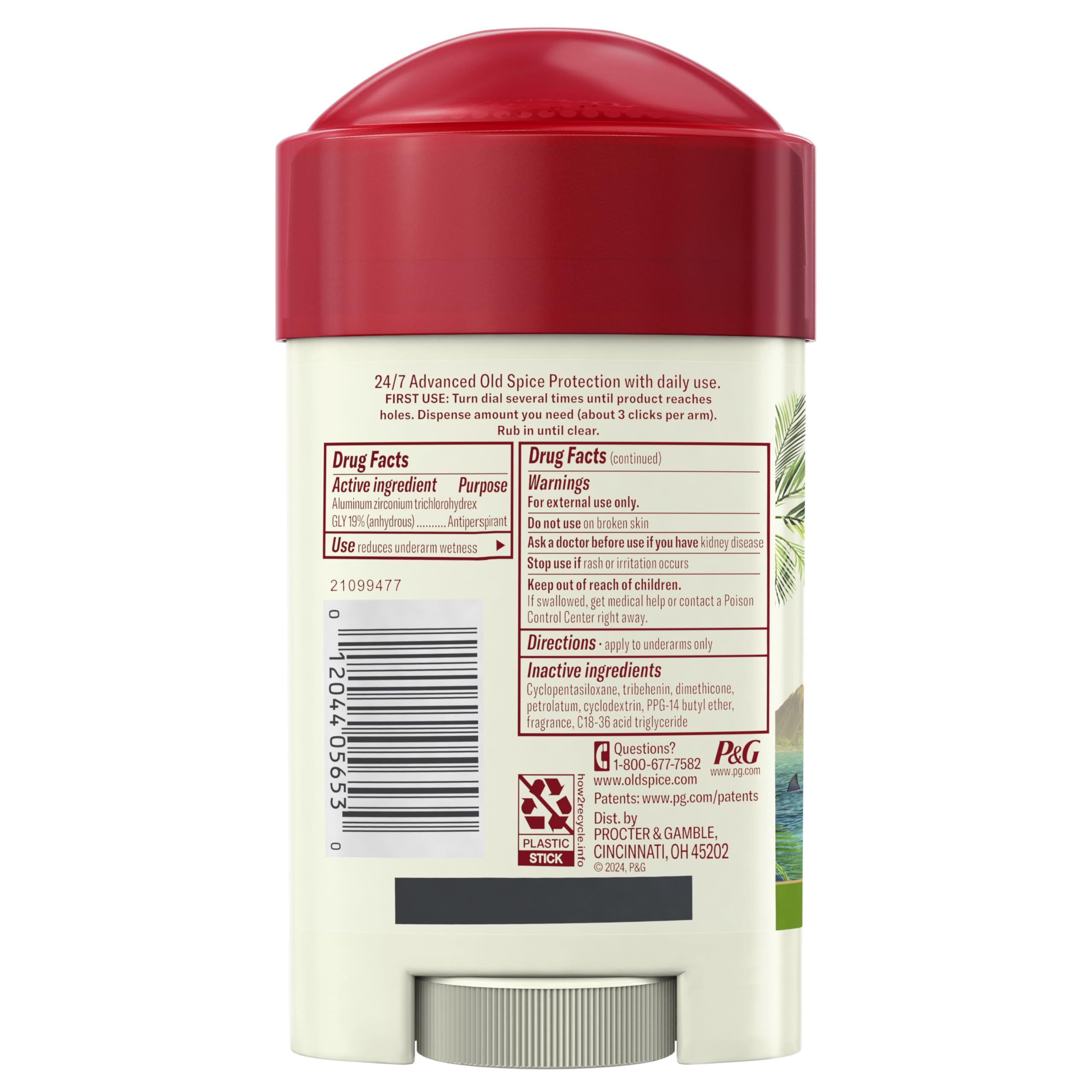 Old Spice Sweat Defense Fiji: sensación fresca tras cada uso