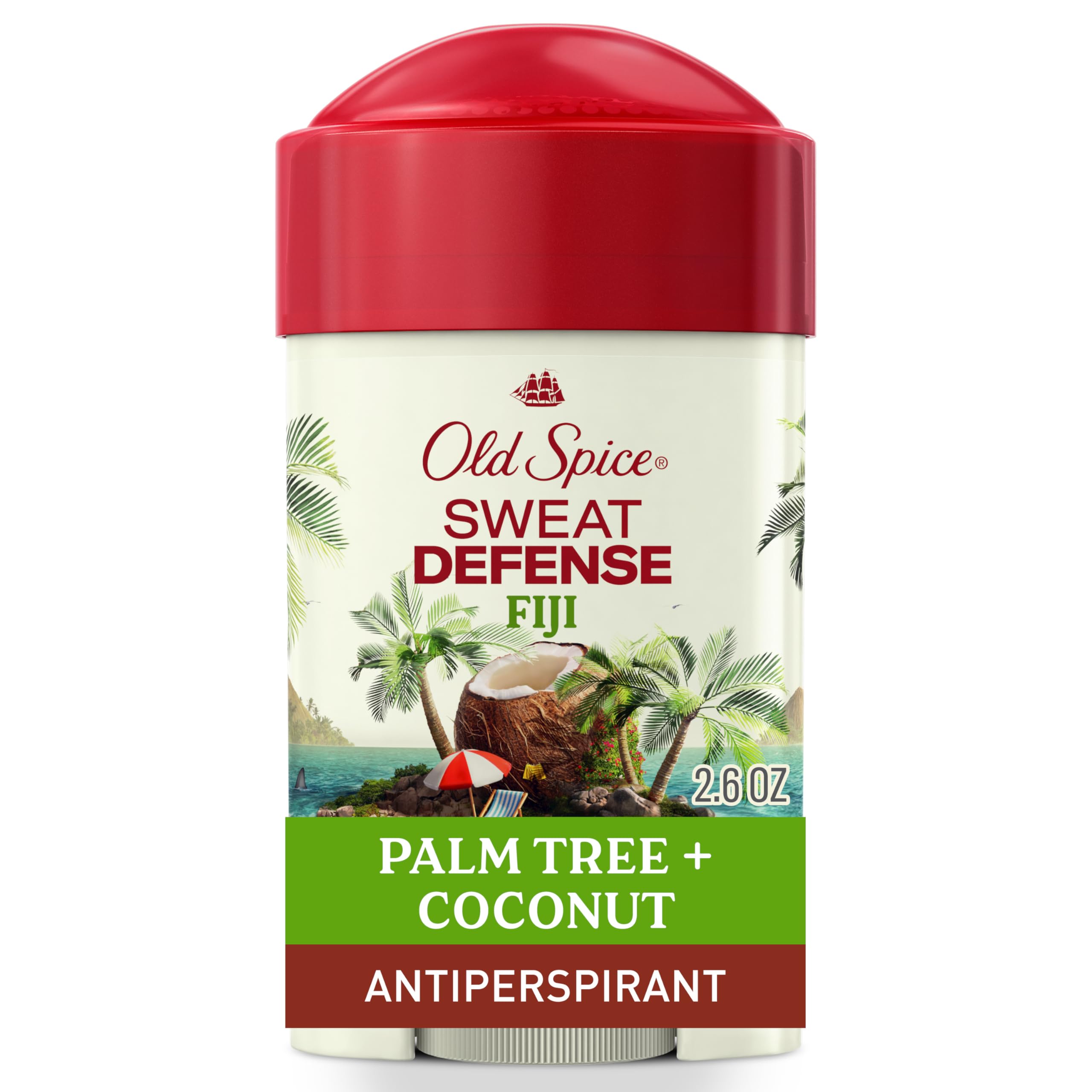 Old Spice Sweat Defense Soft Solid frente: protección 24/7 contra sudor y olor